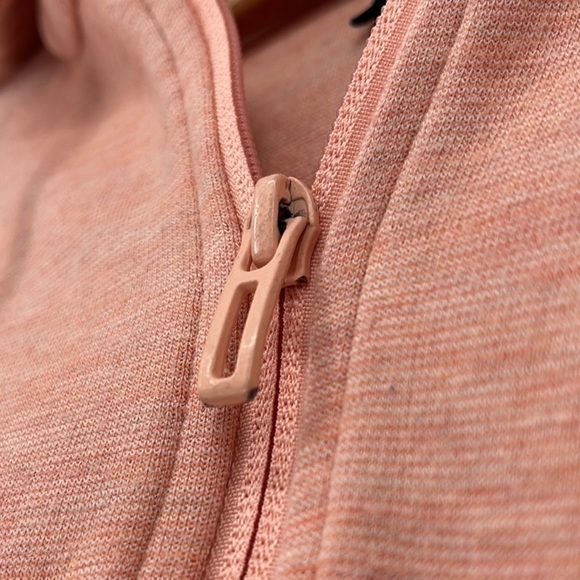 Adidas ID Melang Hooded Full Zip Track Jacket Pink Size Small - Picture 8 of 12